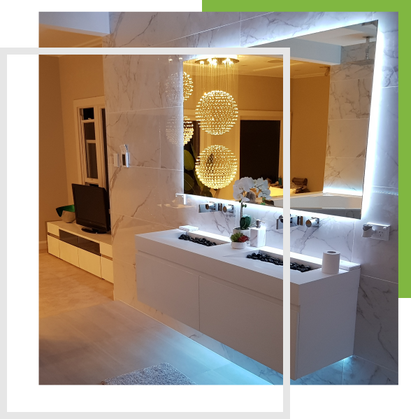 Boudoir bathroom renovation by Inside Out & About