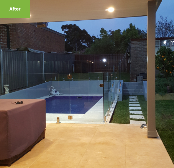 Concord backyard renovation by Inside Out & About