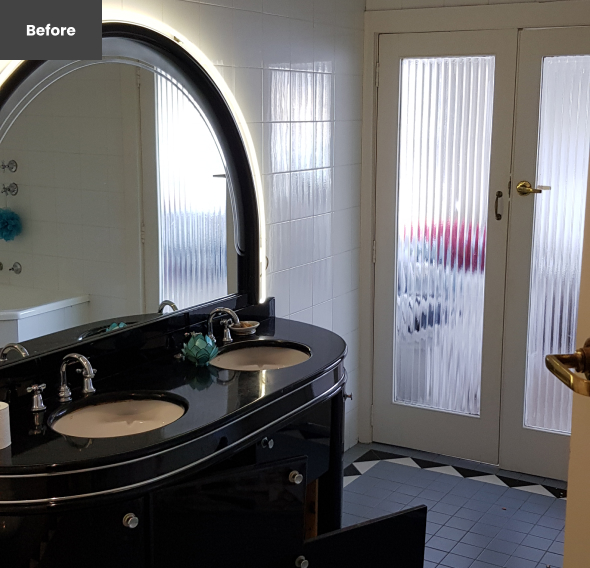 Before bathroom renovation