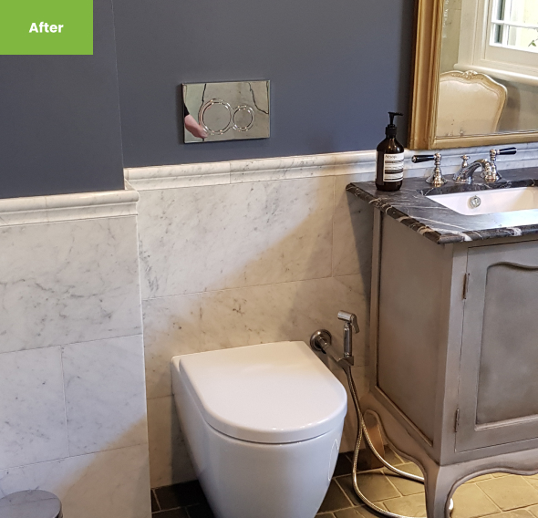 Period design, bathroom renovation by Inside Out & About